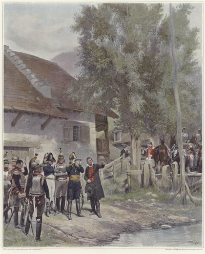 Intelligence officers by Jean Baptiste Edouard Detaille